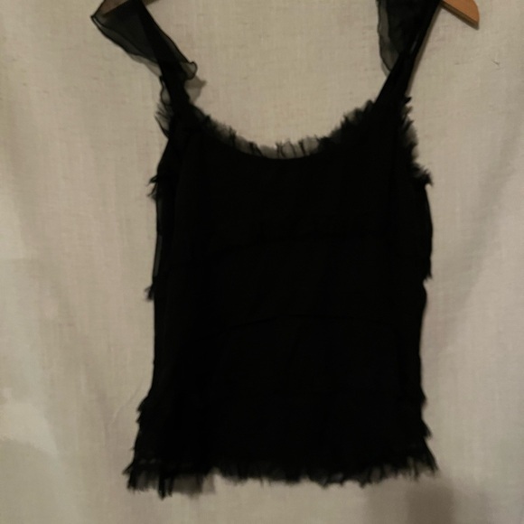 Bellablu Black Gauze Tank Size L - Picture 4 of 7